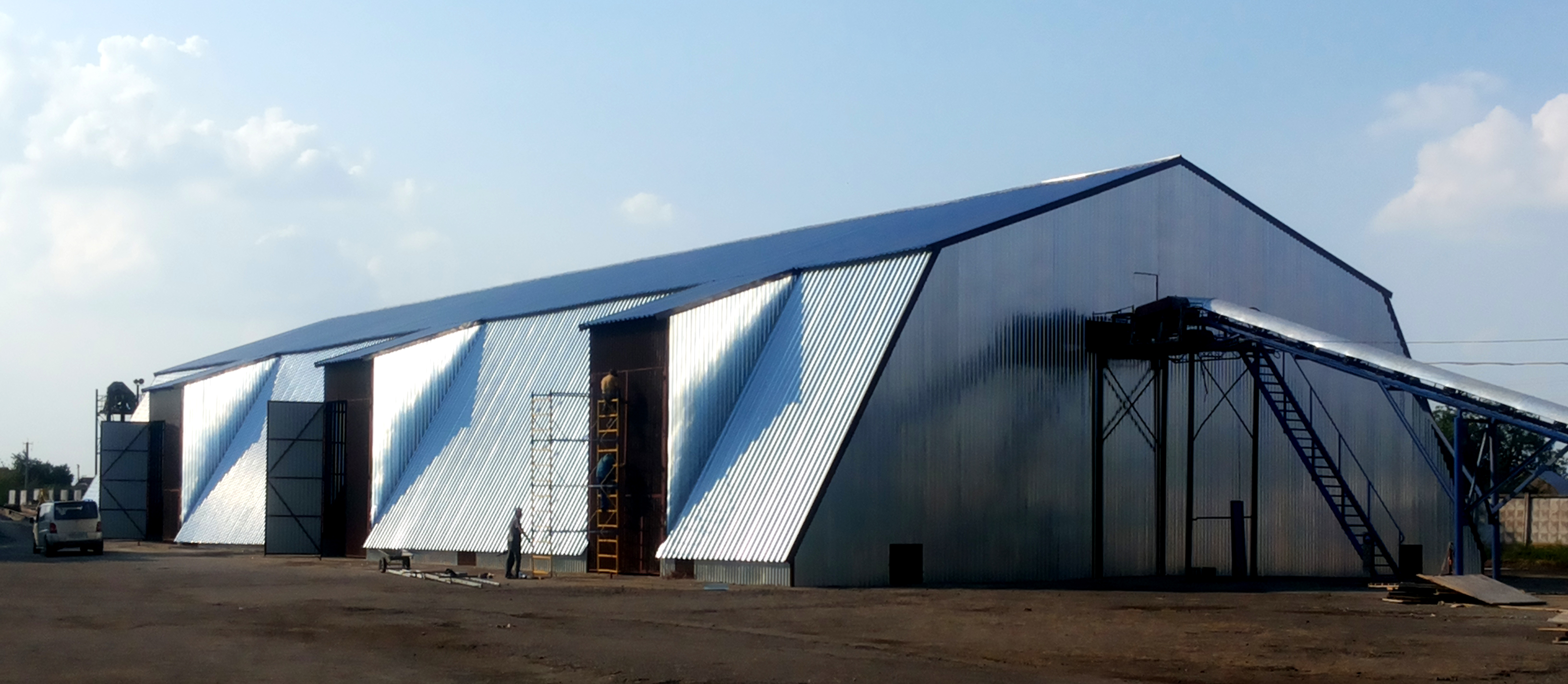 Быстровозводимые здания и сооружения из легких металлических конструкций