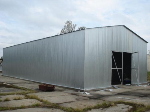 Быстровозводимые здания и сооружения из легких металлических конструкций