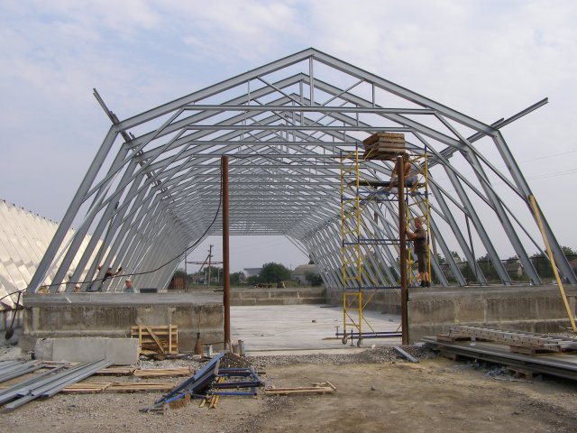 ангар своими руками