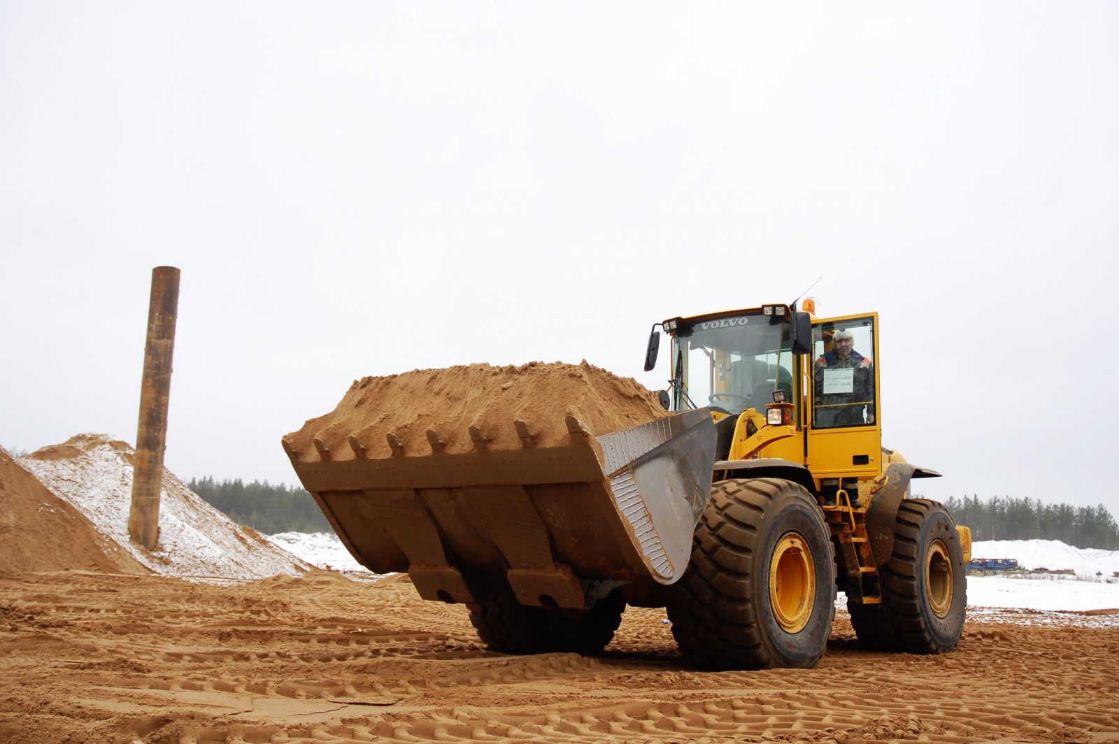 Строительный песок