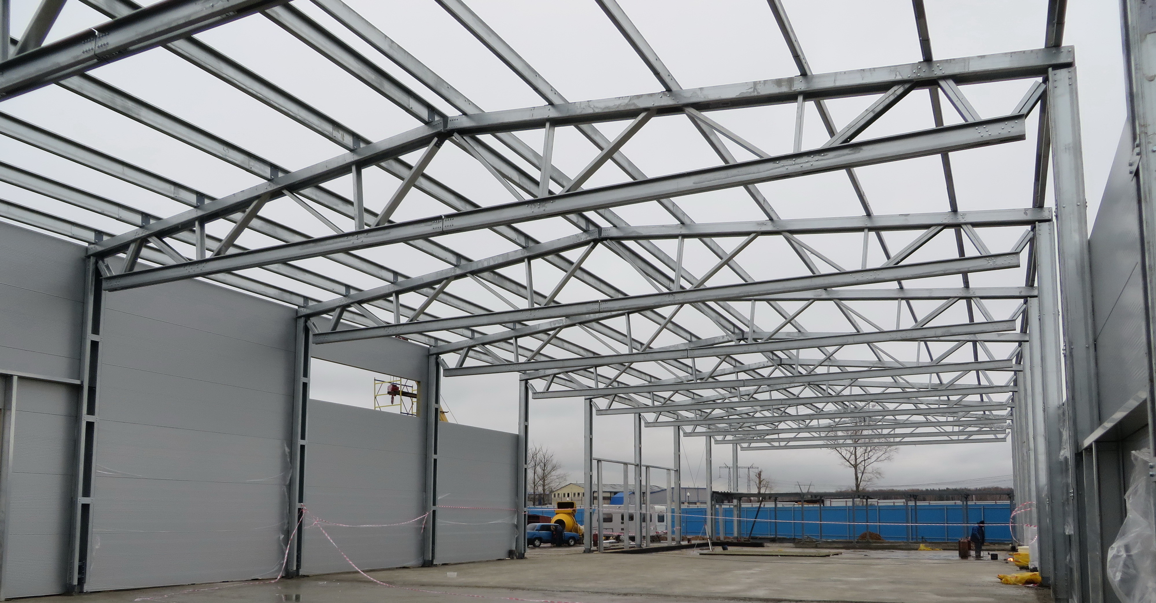 каркас ангар