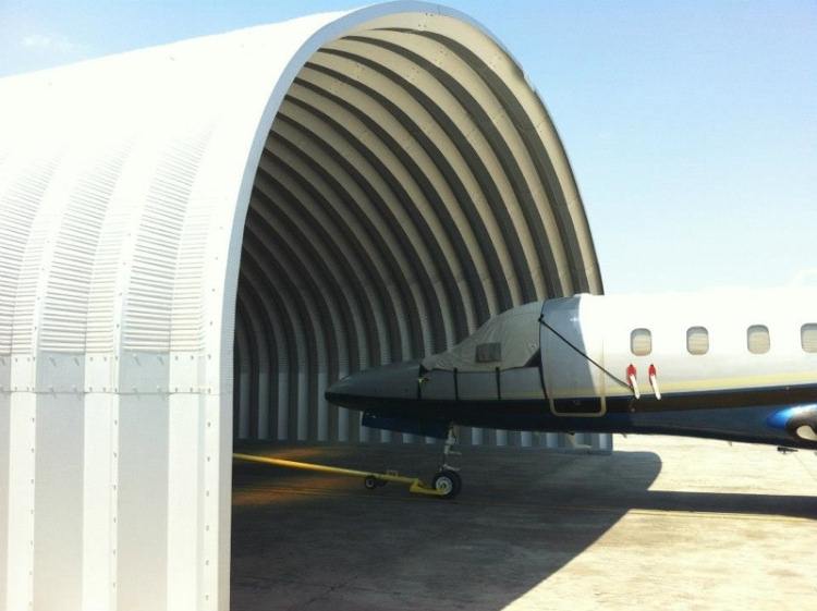 Разборный авиа ангар